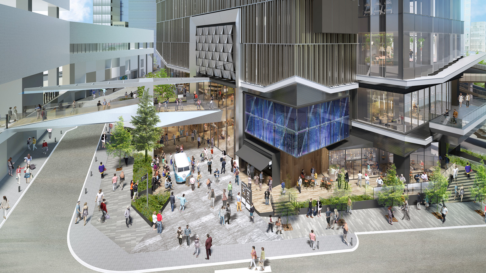 Shibuya AXSH – The Dynamic Ao-Shibu Landmark Connecting